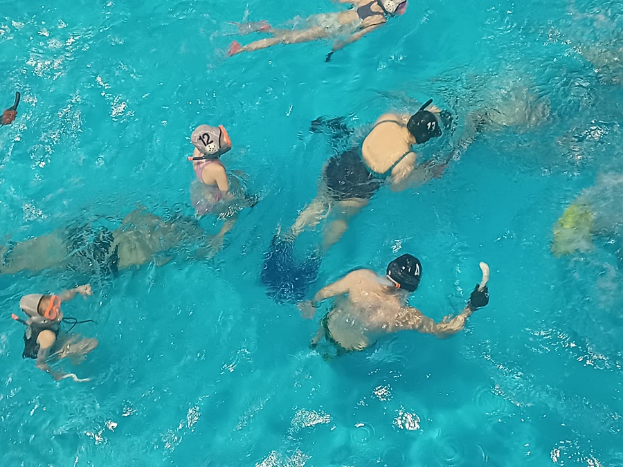 Hokej pod wodą Walenie Siemianowice Śląskie Trening IV 2022